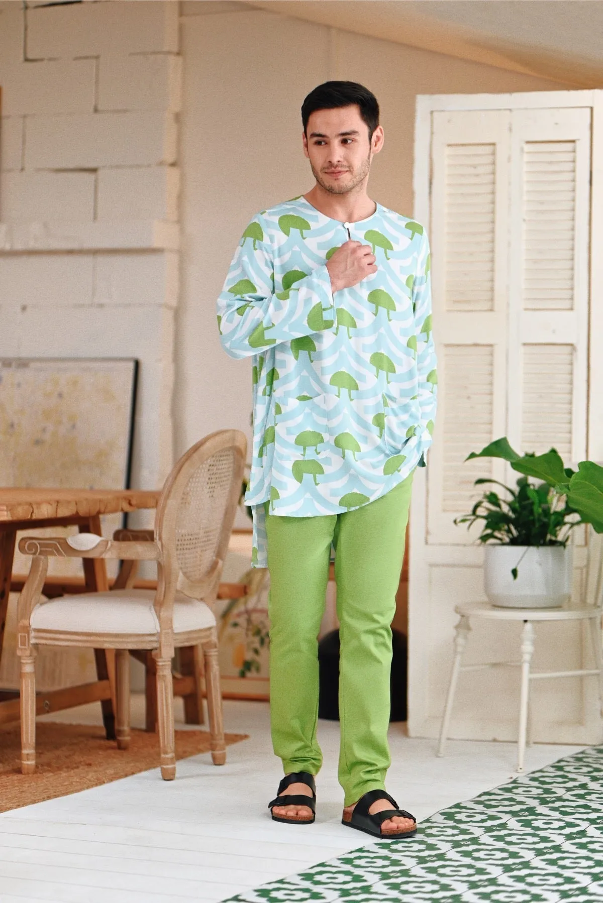 The Perfect Men Slim Fit Pants - Lime Green