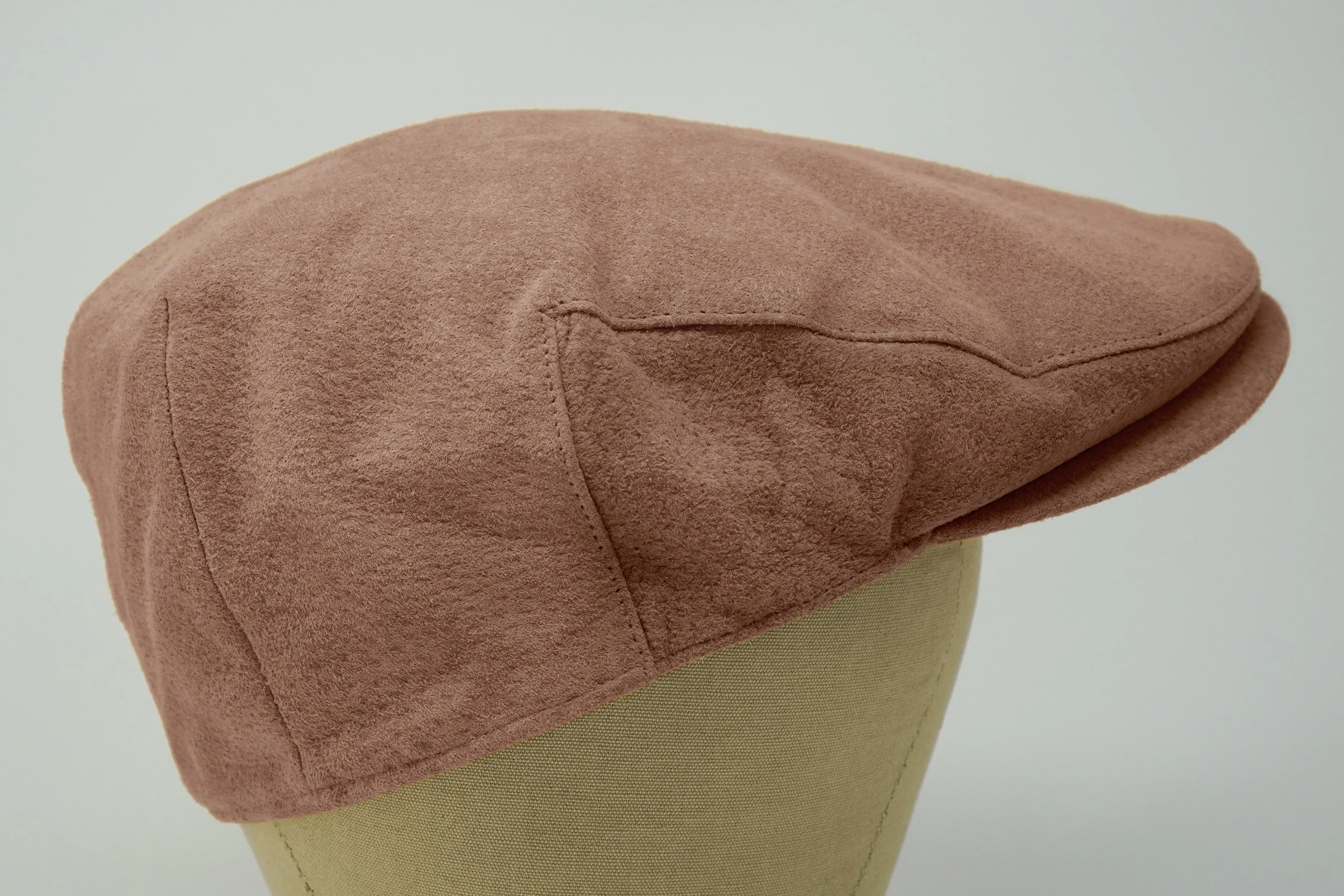 The Tanner - Leather Flat Cap - Soft Pigskin Leather Cap