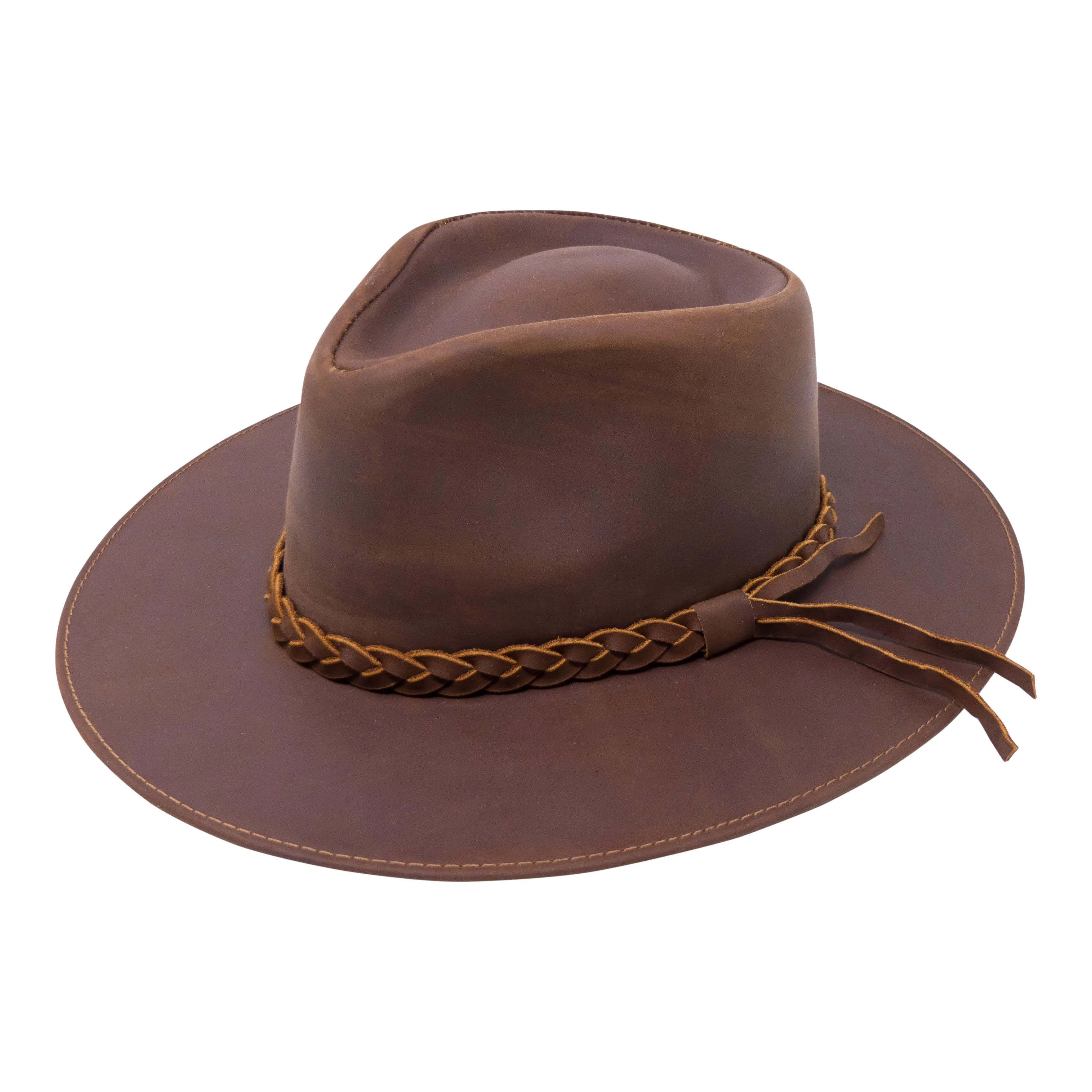 The Wilde - Premium Leather Fedora