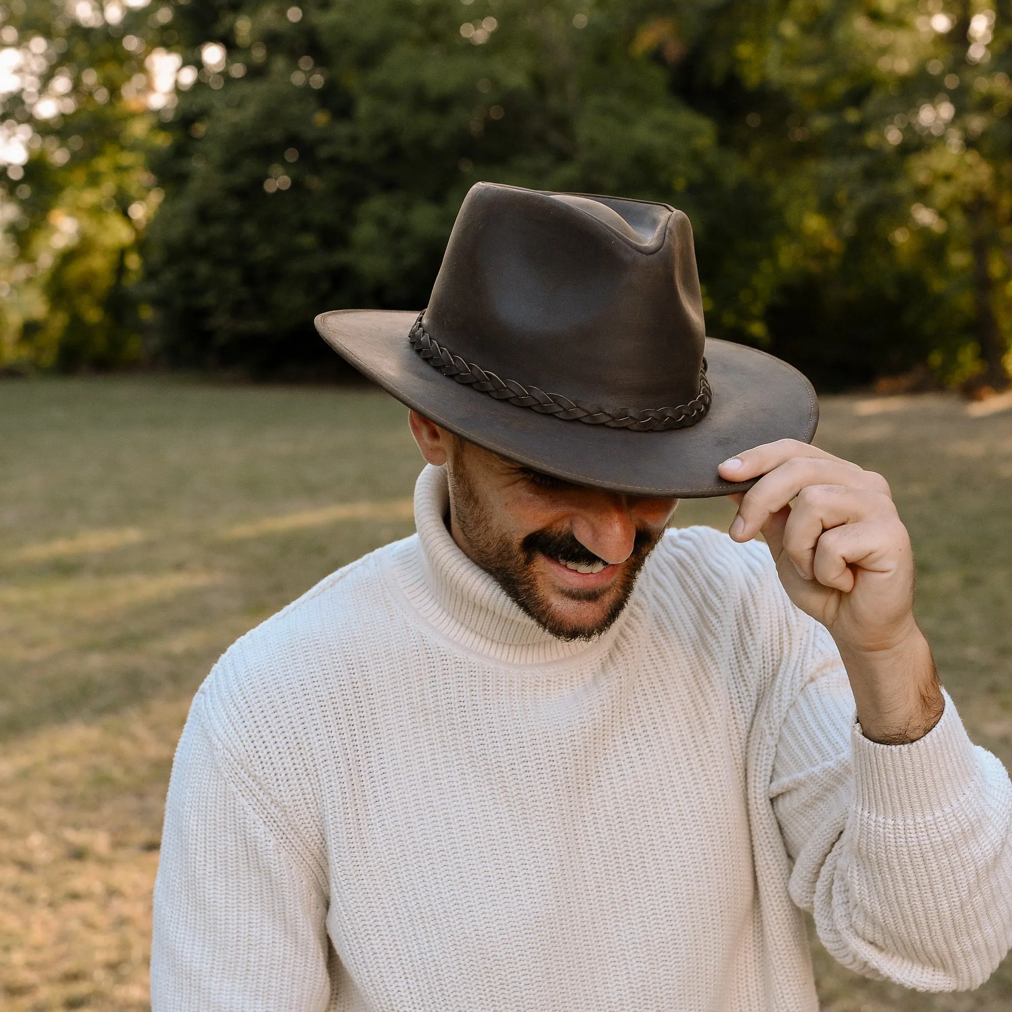 The Wilde - Premium Leather Fedora