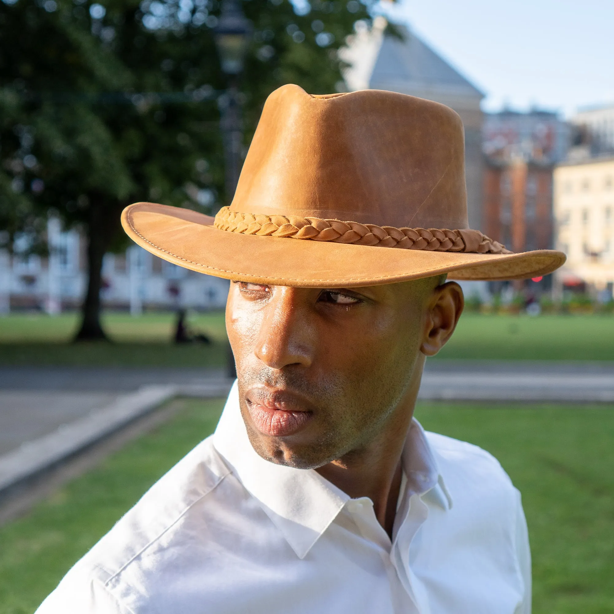 The Wilde - Premium Leather Fedora