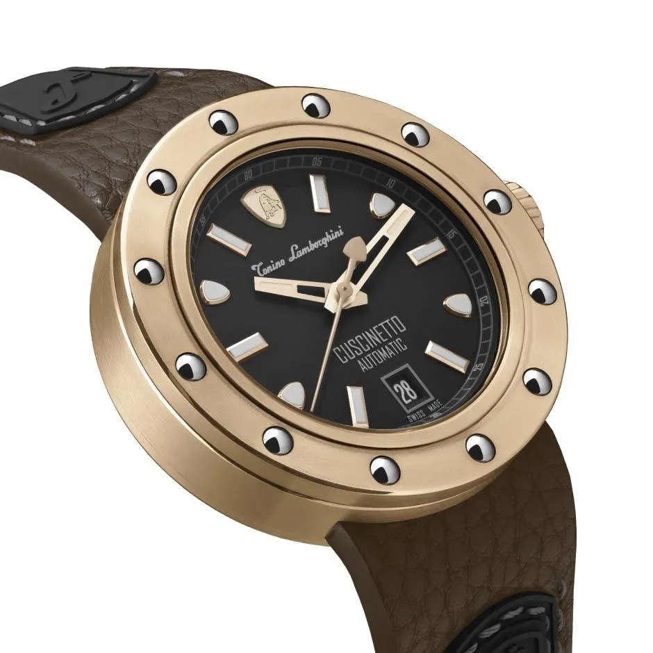 Tonino Lamborghini Cuscinetto Watch IP Rose Gold TLF-T01-5