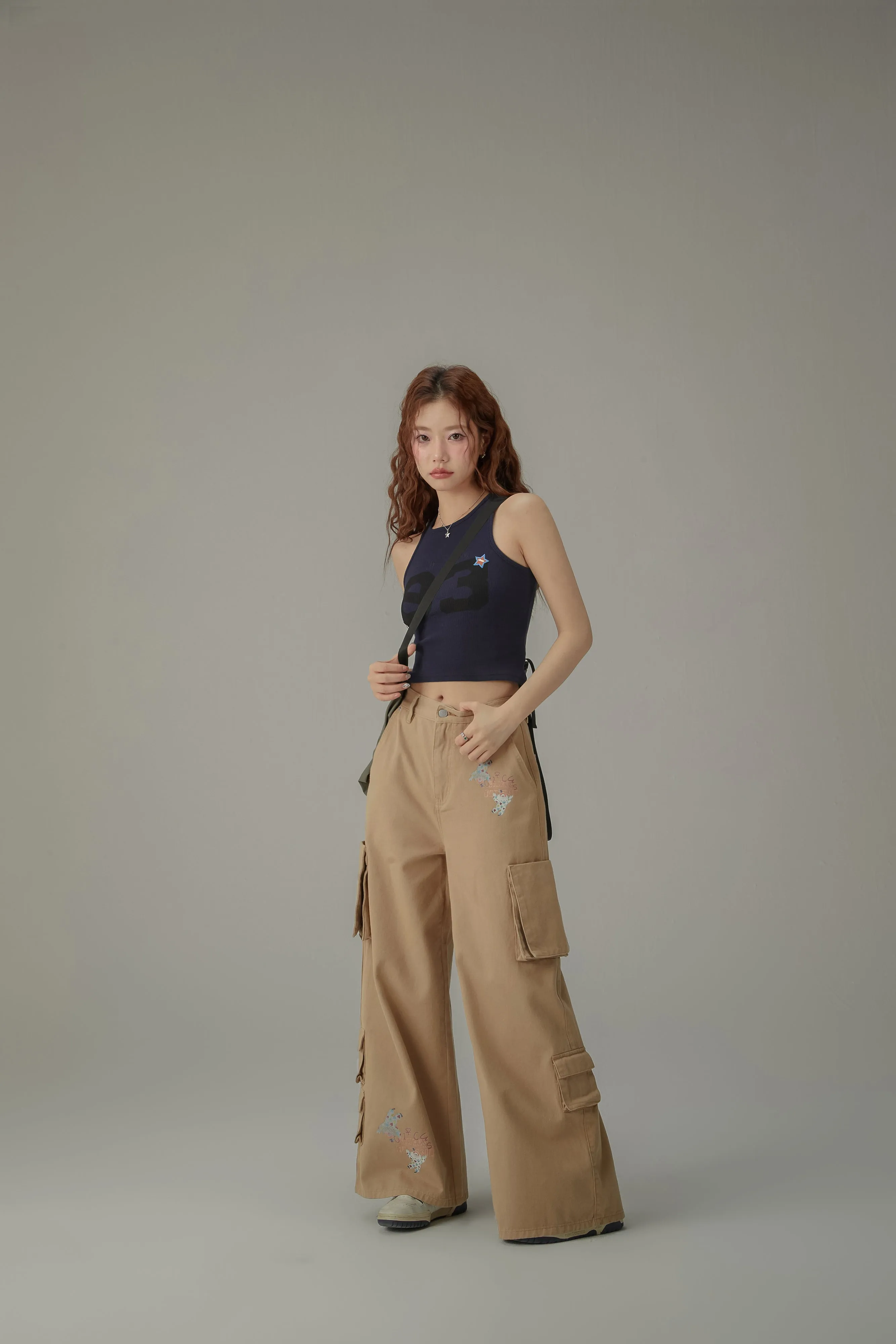 Wide Cargo Pants