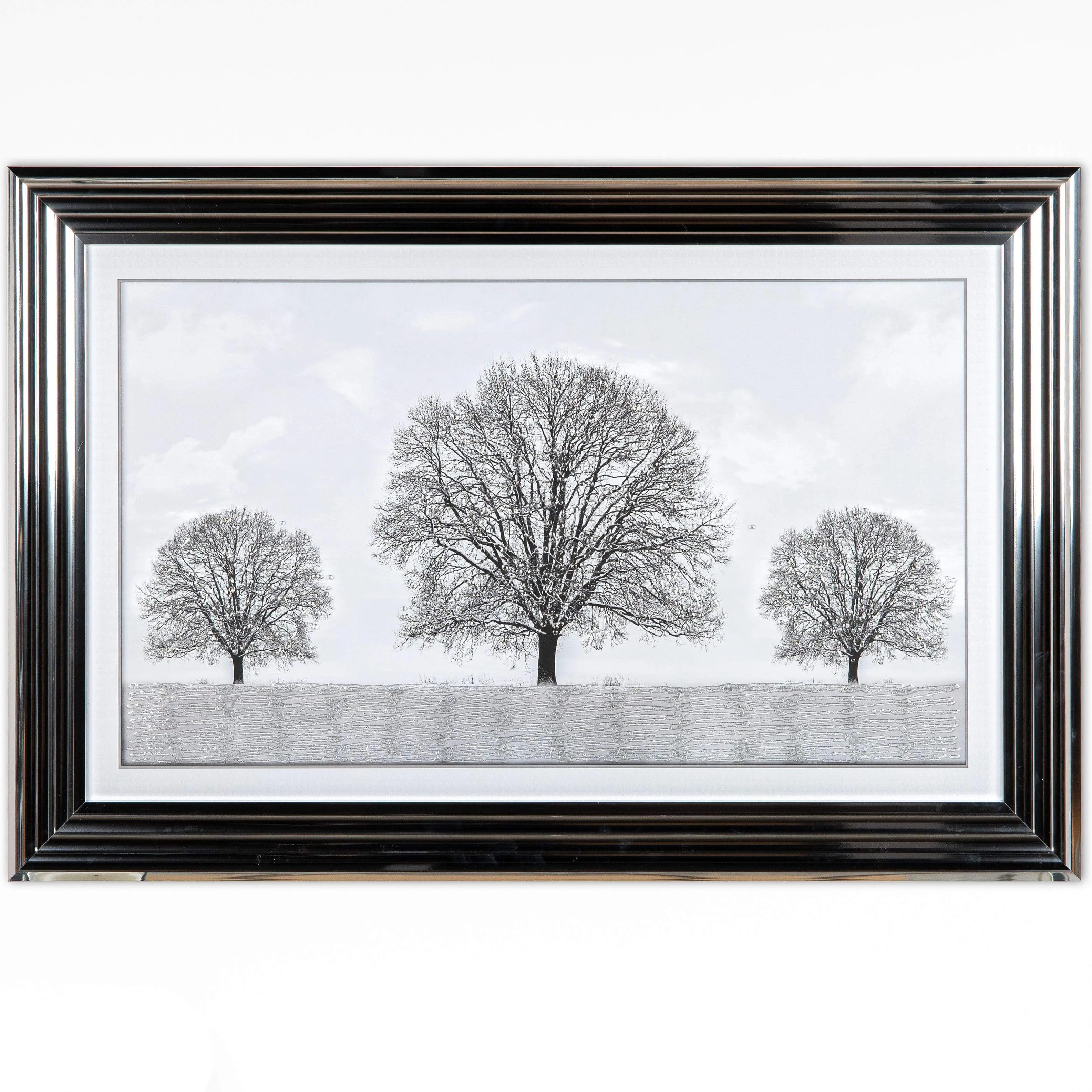 Winter Tree Framed Picture - 114cm x 74cm