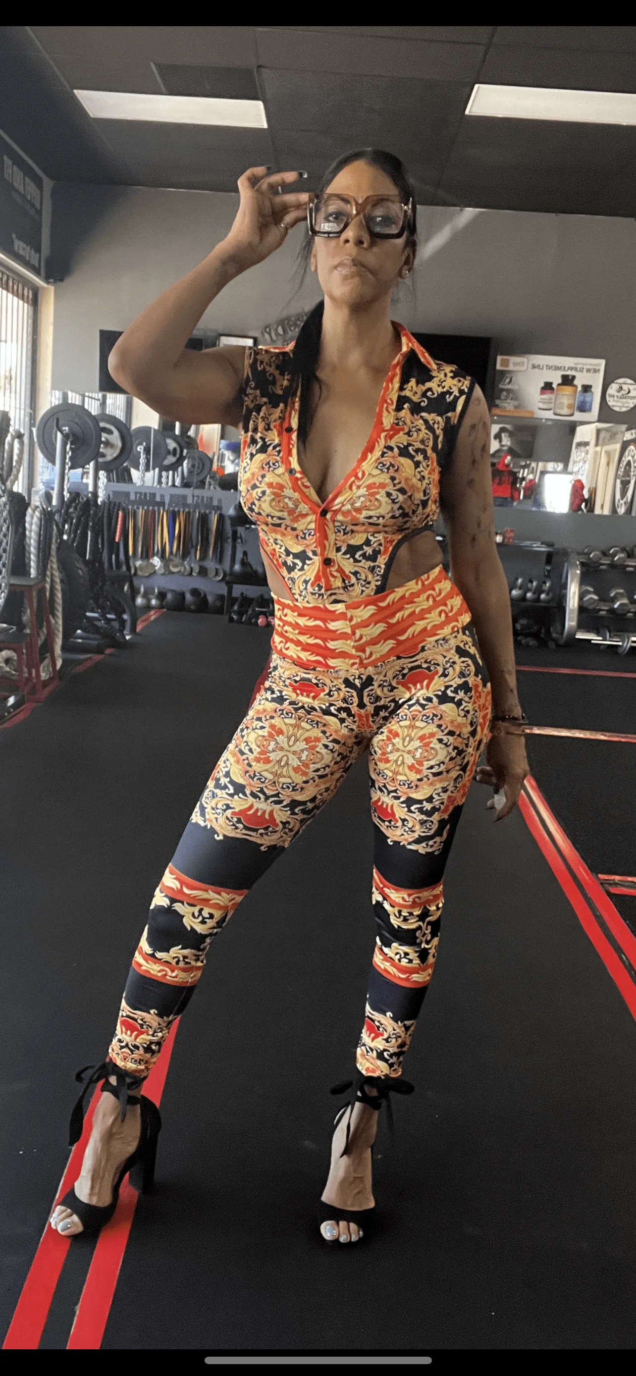 Women 2 Piece Multicolor Jumpsuit