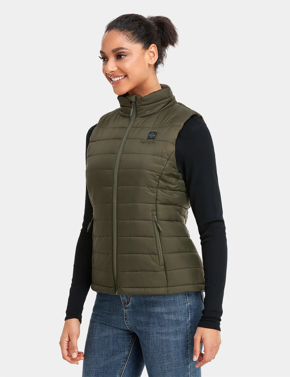 Women's Classic Heated Vest - Green