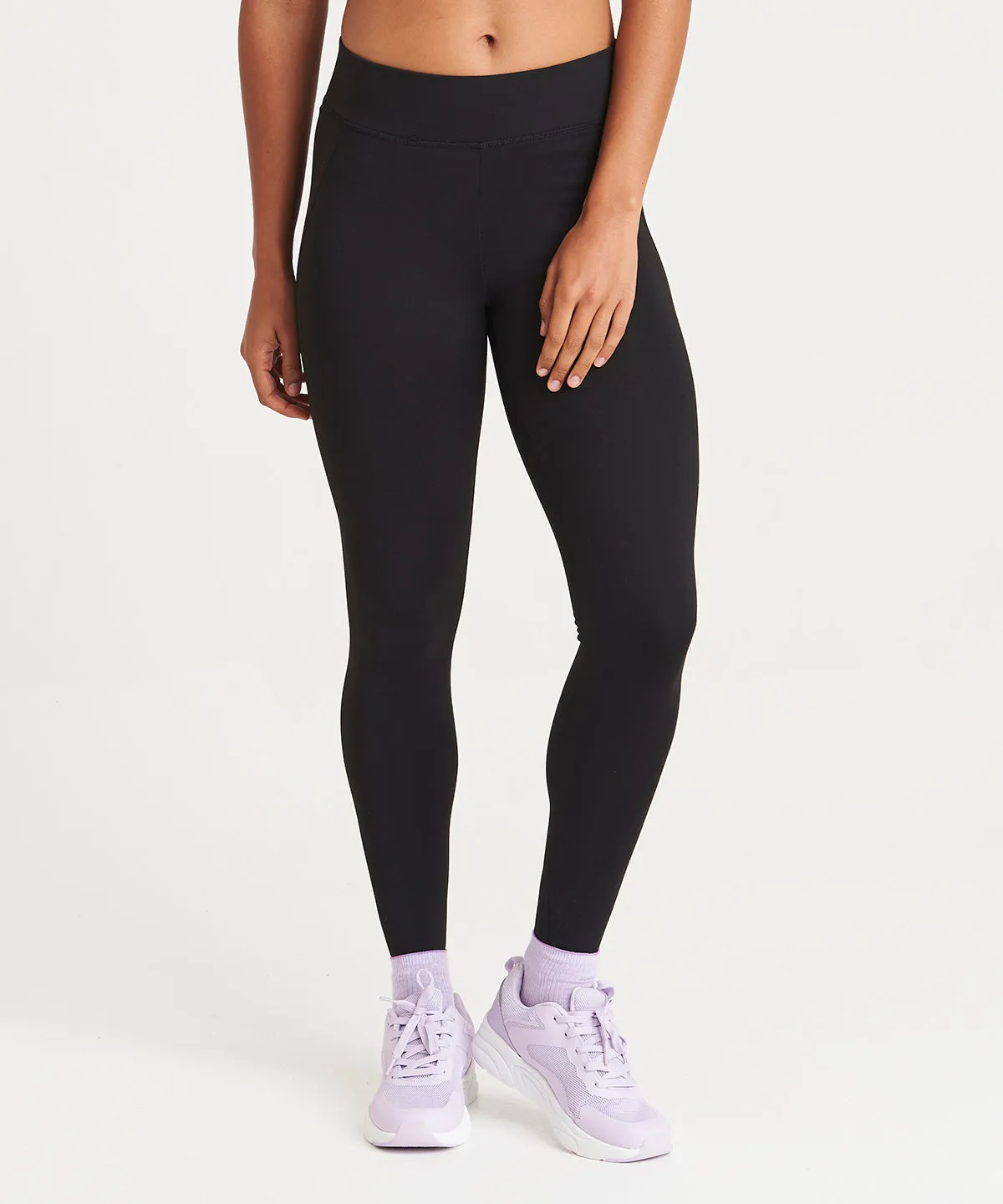 Womens cool athletic pants | Jet Black