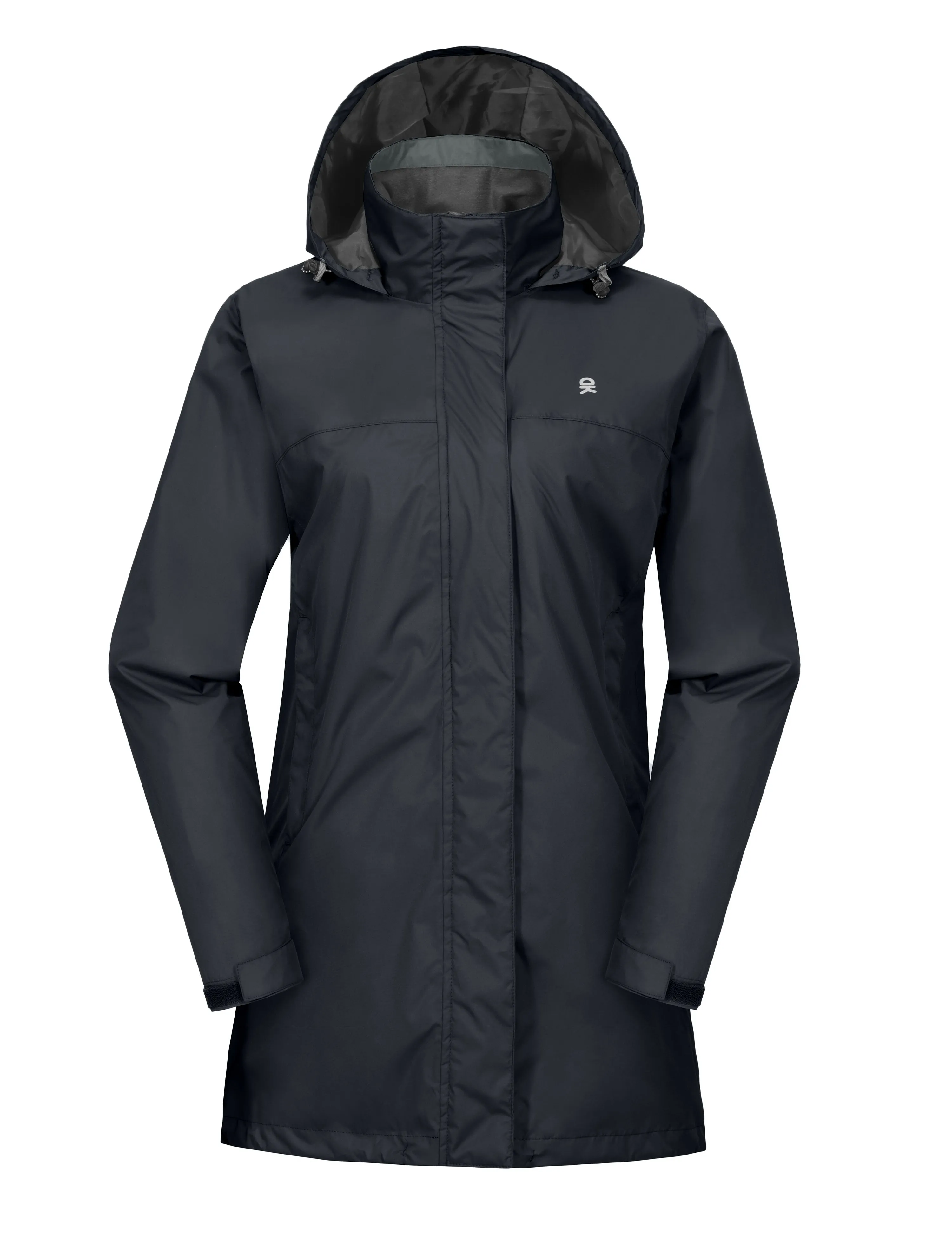 Women's Waterproof Windbreaker Rain long Shell Jacket