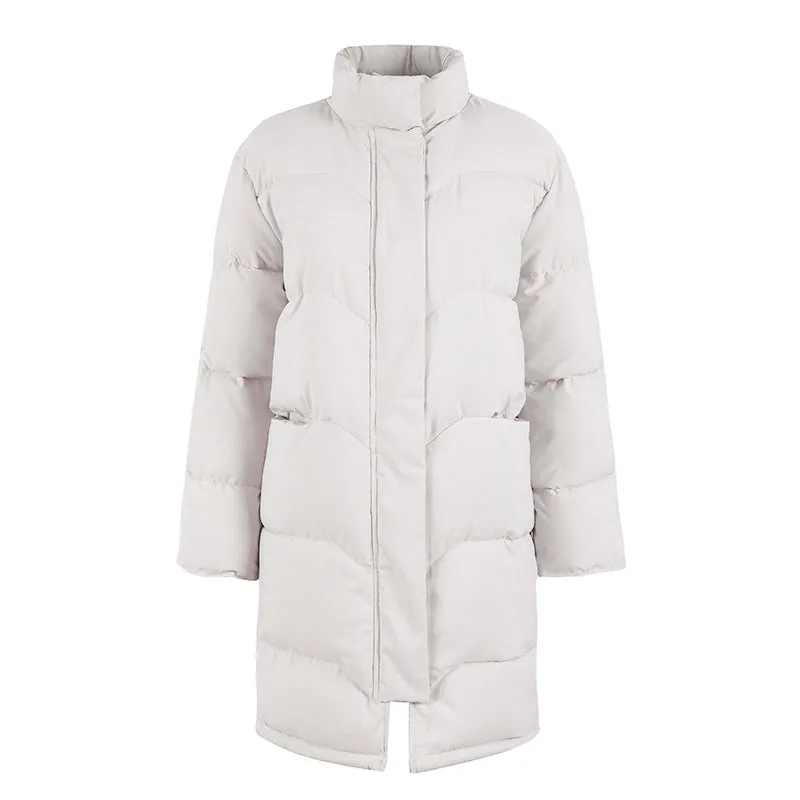 Women's Winter Cotton Padded Warm Parka