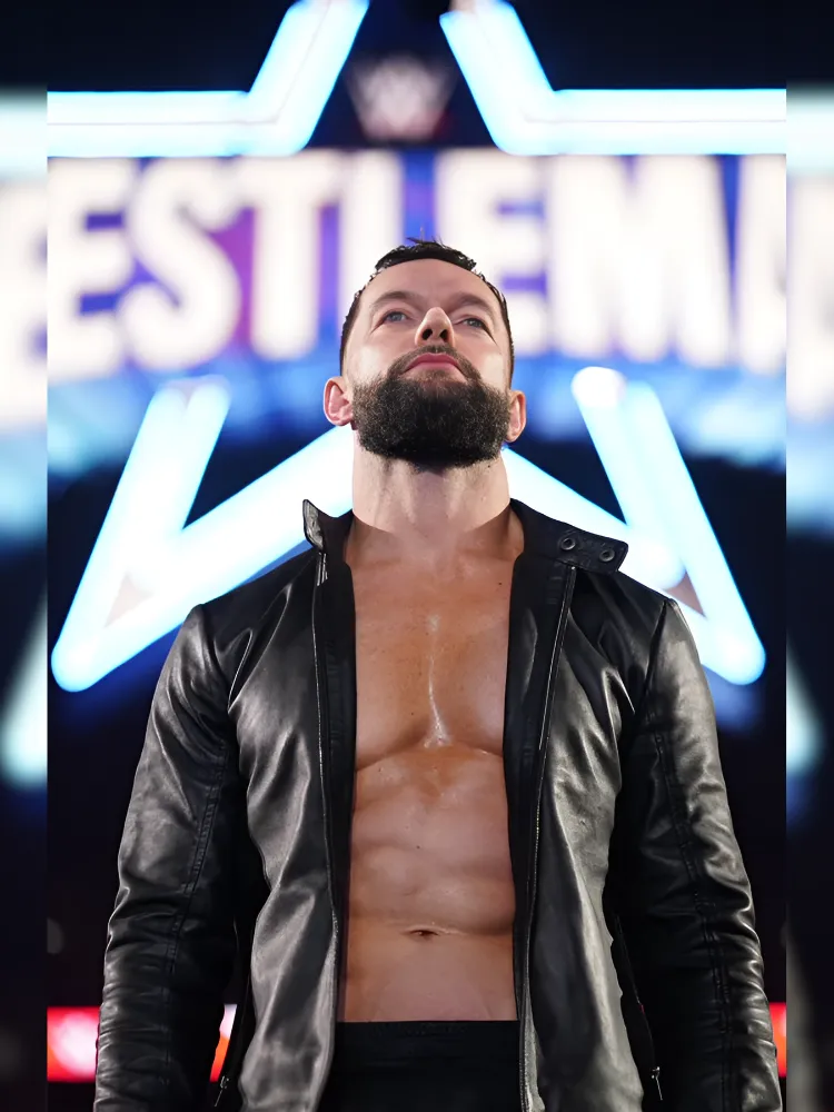 WWE Finn Balor Judgement Day Black Casual Leather Jacket